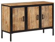 tömör nyers mangófa tálalószekrény 100 x 35 x 70 cm