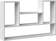 Bilbao 4P függőpolc, matt fehér