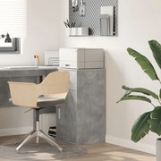 Oldalszekrény fiókkal Beton szürke 38 x 34,5 x 75 cm Faanyag