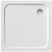 Ravak XA047701010 - PERSEUS négyzetes zuhanytálca 90x90 cm, fehér