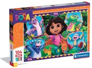 Dóra, a felfedező Journey 104 db-os maxi puzzle Clementoni