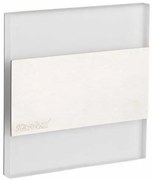 TERRA meleg fehér 12 V króm, beltéri LED-es lépcső világítás