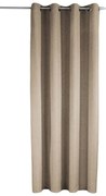 Barna függöny 135x245 cm Len Uni – Sehlbach