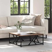 Dohányzóasztal Régi fa 70 x 70 x 30 cm Faanyag