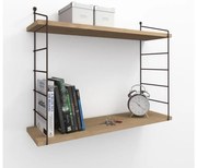 ARMONI fali polc 58x72 cm bézs/barna