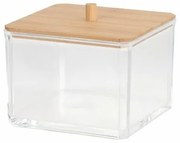 Bamboo Eleganza kozmetikai rendszerező, 9,5 x 9,5 x 8,5 cm