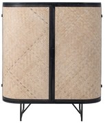 Natúr színű bambusz szekrény 92x105x36,5 cm Ember – Bloomingville