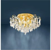 Eglo 39602 - Felületre szerelhető csillár FENOULLET 6xE14/25W/230V arany