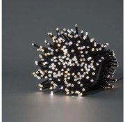 Nedis WIFILX02W400 - LED Karácsonyi lánc 400xLED/8 funkció 25m IP65 Wi-Fi Tuya