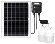 Aigostar - LED Napelemes csillár 2xLED/70W/12V 12000 mAh 6500K átm. 12 cm