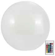 Polux LED RGBW Napelemes lámpa BALL LED/1,2V átm. 40 cm IP65 + távirányítás SA1882