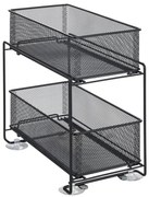 WENKO 69768800 - GIOMA konnektortartó 35x33,5 cm fekete