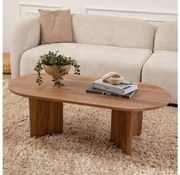 Asir Kávésasztal OVAL 60x120 cm barna 262ARD1104