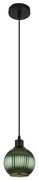 Globo 15638G - Csillár zsinóron ZUMBA 1xE27/25W/230V átm. 15 cm zöld