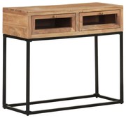 tömör akácfa tálalóasztal 90 x 35 x 76 cm