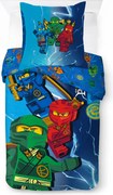 Lego Ninjago Dragon's Rising gyerek, ovis ágyneműhuzat 100×135 cm, 40×60 cm
