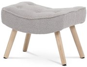 Skandináv Stílusú Fotel Szürke Szövet Kárpittal. AK-309P