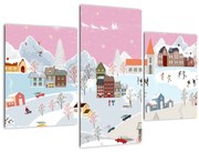 Kép - varázslatos tél (90x60 cm)