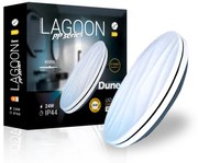 Lagoon Dune 24 W-os ø390 mm kerek natúr fehér mennyezeti lámpa IP44-es védettségű