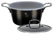 BerlingerHaus Lábas üveg- és műanyag fedővel (2,5 L) Shine Basalt Collection  BH/6652