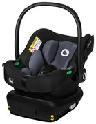 Lionelo - Forgatható autósülés alappal ASTRID SET i-Size 40-87 cm Fekete Szürke