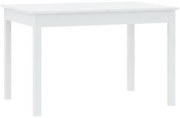 SENDI Étkezőasztal Fehér Színben 120 cm