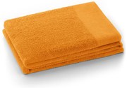 Narancssárga frottír pamut törölköző 30x50 cm Amari – Restilo