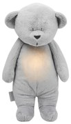 Moonie - Snuggle buddy dallammal és lámpával maci ezüst