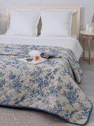 Lenvászon steppelt paplan ágytakaró Len (színek, méretek) Lengyel gyártás