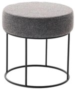 Puff RELO, átmérő 40 cm, antracit