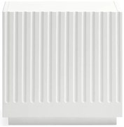 Fehér éjjeliszekrény Doric – Teulat