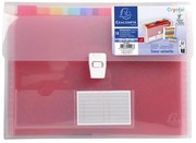 Harmonikamappa, A4, PP, 13 rekeszes, EXACOMPTA (EX55298E)