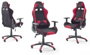 McRacing 1 forgószék piros fekete