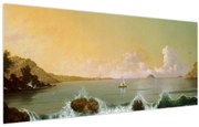 Kép - Martin Johnson Heade, Rio de Janeiro Bay, reprodukciók (120x50 cm)