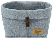 Felt szürke textil rendszerező, 24 x 16 cm - Wenko