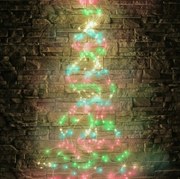 Karácsonyi fények angyalhaj 200 LED 9W - színes