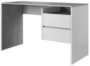 PC asztal Paca 3 (beton + matt fehér). 1048469