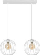 Csillár zsinóron MERCURE 2xE27/15W/230V fehér