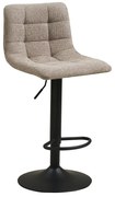 Bézs kárpitozott állítható magasságú bárszék (ülésmagasság 61 cm) Middelfart – House Nordic