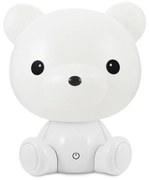 LED Szabályozható gyerek éjjeli lámpa 2,5W/230V fehér medve