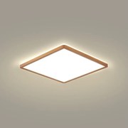 Brilagi - LED fürdőszobai mennyezeti lámpa ULTRA SLIM LED/18W/230V 30x30 cm rózsaarany IP54