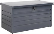 METALBOX fém tárolódoboz, 385L, 120×62×63cm, antracit Gardebruk