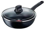Tefal - Serpenyő fedővel BLACK STONE 26 cm