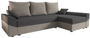 Sarok ülőgarnitúra Dusk L (szürke + barna) (J). Akció -16%. 1057008