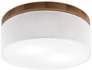 Brilagi - LED Mennyezeti lámpa BELLADONNA 2xE27/15W/230V átm. 40 cm fehér/tölgy cseresznye