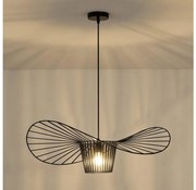 Csillár zsinóron OGGI 1xE27/40W/230V fekete