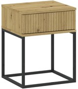 Éjjeliszekrény Tölgy Színben CADRO NR1 40 cm PUSH