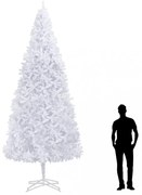 fehér műfenyő 400 cm