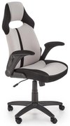 Bloom irodai fotel, szürke / fekete