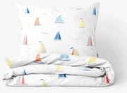 Goldea pamut ágyneműhuzat - vitorlások 200 x 200 és 2db 70 x 90 cm